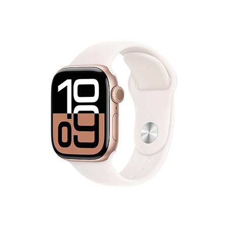Apple Watch Série 10 Alumínio 42mm Rosa Ouro