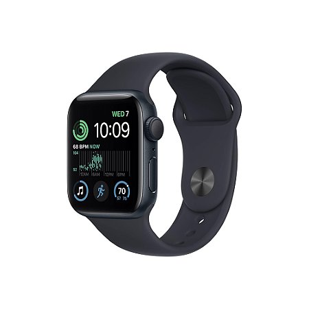 Apple Watch SE 2ª Geração Alumínio 44mm Meia Noite