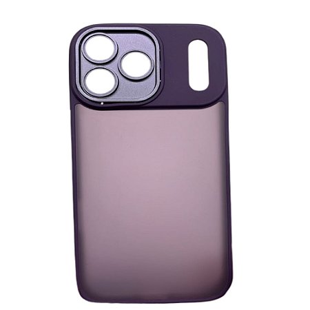 Capa Iphone 17 Pro Max Super Cristal Roxo