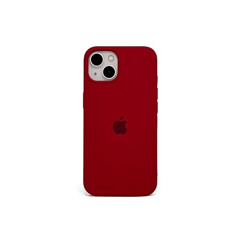 Capa Smartphone Iphone 13 Normal Silicone Vinho