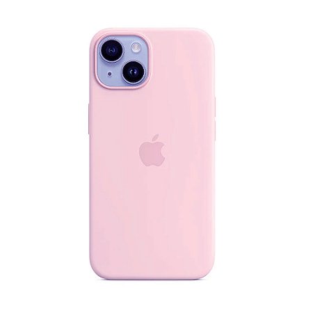 Capa Smartphone Iphone 14 Normal Silicone Rosa