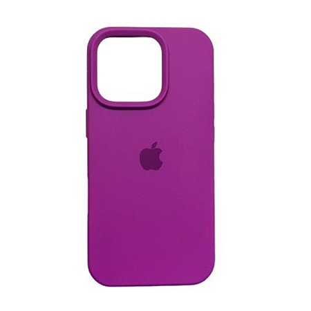 Capa Smartphone Iphone 16 Pro Silicone Roxa