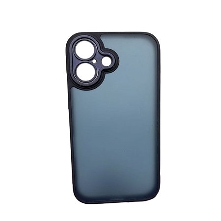 Capa Iphone 16 Super Cristal Azul Escuro