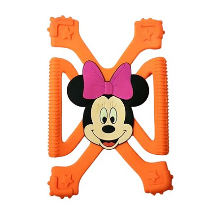 Capa para Tablet 6.0"-7.8" Laranja da Minnie
