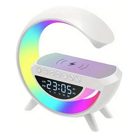 Caixa Som Bluetooth BYZ G020 G  Branco