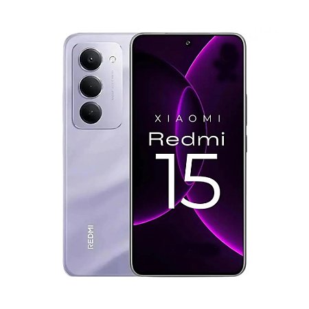 Smartphone Xiaomi Redmi 15 8GB/256GB Roxo