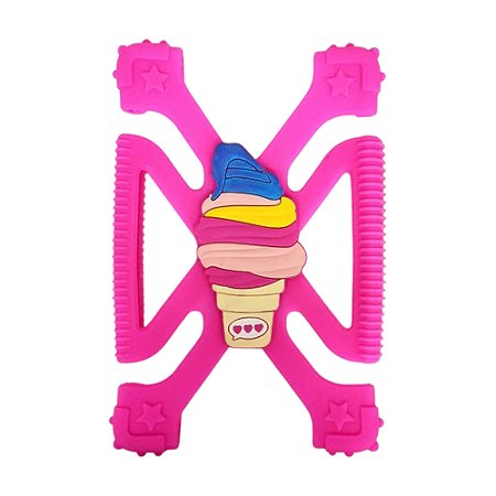 Capa para Tablet 6.0"-7.8" Rosa de Sorvete