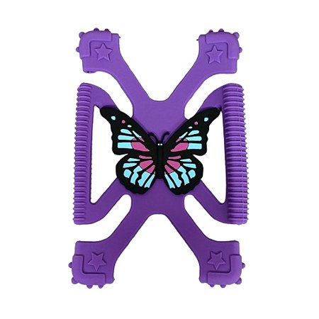 Capa para Tablet 6.0"-7.8" Roxo de Borboleta