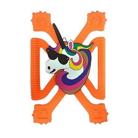 Capa para Tablet 6.0"-7.8" Laranja de Unicórnio