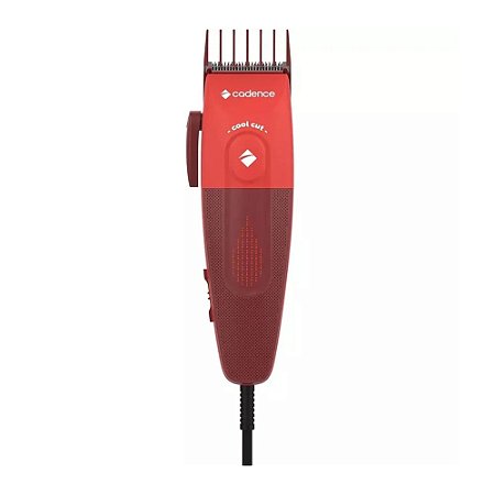Máquina Cortar Cabelo Cadence CAB183 127V Vermelha