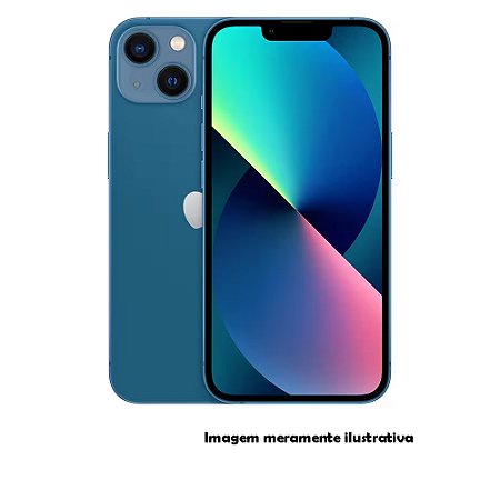Iphone 13 128GB Apple Azul Seminovo 76% (FU)