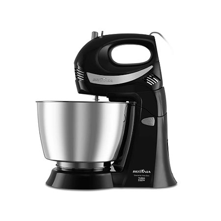 Batedeira Britânia Diamante Turbo Duo 550W 127V Inox