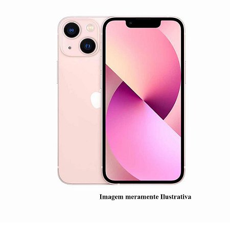 Iphone 13 128GB Apple Rosa Seminovo 85% (MT)