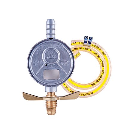 Regulador de Gás Com Mangueira 120cm Aliança