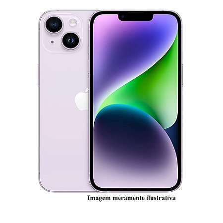 Iphone 14 128GB Apple Lilás Seminovo 87% (FI)