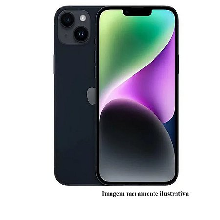 Iphone 14 Plus 128GB Apple Preto Seminovo 85% (FI)