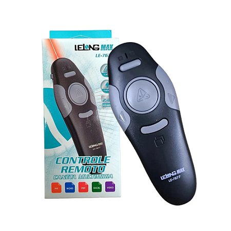 Apresentador Slides Lelong LE-7677 Preto