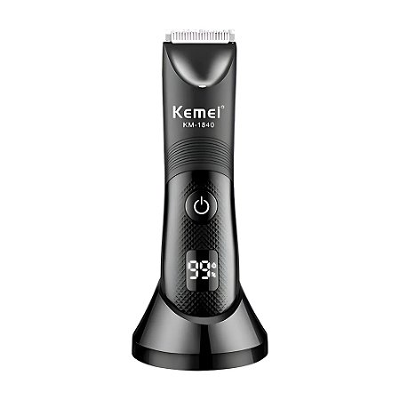 Aparador de Pelos Kemei KM-1840 Preto Bateria 5W