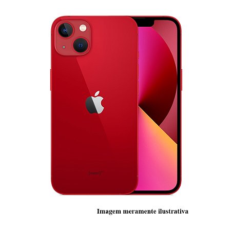 Iphone 13 128GB Apple Vermelho Seminovo 78% (MT)