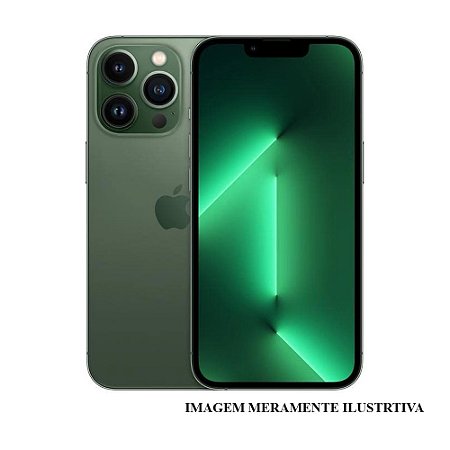 Iphone 13 Pro Max 128GB Apple Verde Seminovo 76% (FU)