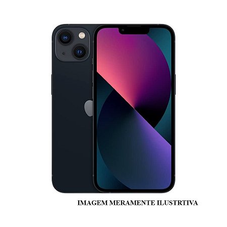 Iphone 13 128GB Apple Preto Seminovo 85% (FU)