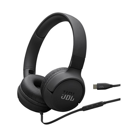 Headphone Tipo-C JBL Tune520C Preto