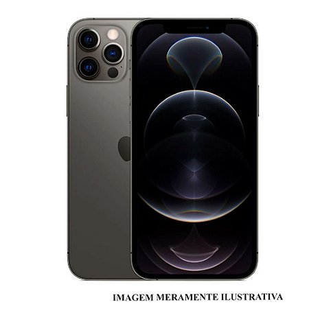 Iphone 12 Pro Max 256GB Apple Grafite Seminovo 81% (FU)