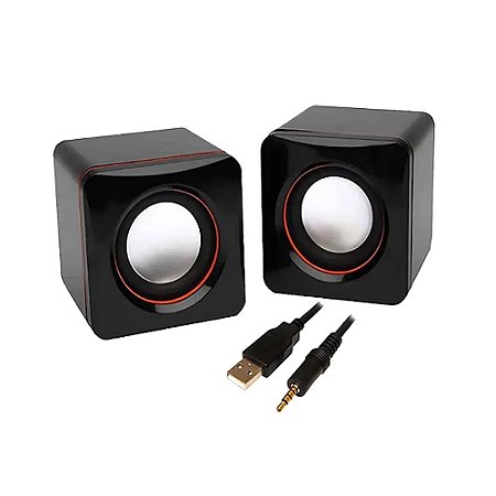 Caixa Som para Pc B-Max BM-S205 3W Preto