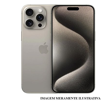 Iphone 15 Pro Max 256GB Apple Natural Seminovo 92% (FI)