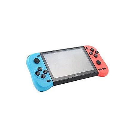 Vídeo Game Portátil New Style X50  6800 Jogos Vermelho e Azul