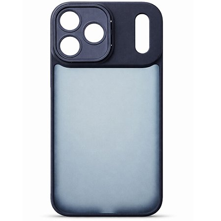 Capa Iphone 17 Pro Max Super Cristal Lilás Azul