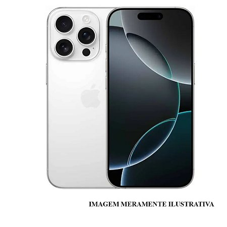 Iphone 16 Pro 128GB Apple Branco Seminovo 100% (FI)