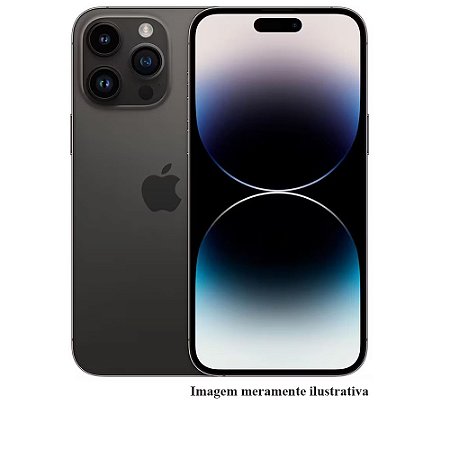 Iphone 14 Pro Max 256GB Apple Preto Seminovo 84% (FI)