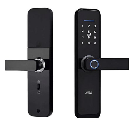 Fechadura Digital Biométrica Aitek Alpha 203