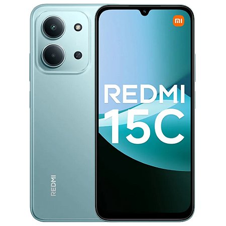 Smartphone Xiaomi Redmi 15C 8GB/256GB Verde Menta