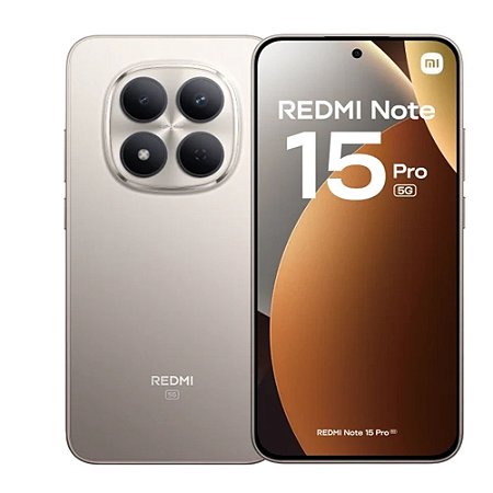 Smartphone Xiaomi Redmi Note 15 Pro 5G 8GB/512GB Titanium Color
