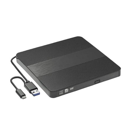 Leitor e Gravador Externo Knup HD485 USB-C 3.0 CD
