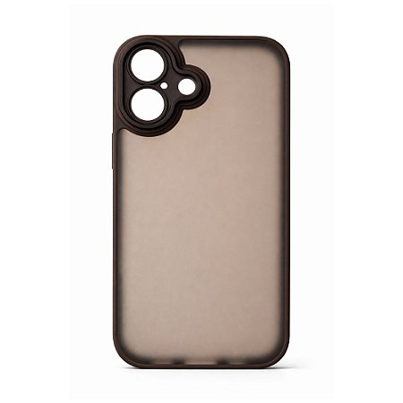 Capa Iphone 16  Super Cristal Marron