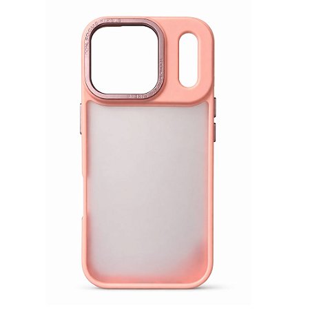 Capa Iphone 17 Pro Super Cristal Rosa
