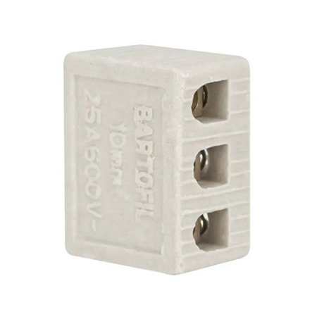 Emenda Porcelana Sindal Tripolar Bartofil 10mm