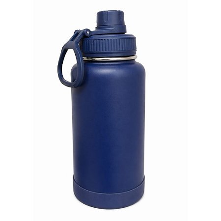 Garrafa Água Térmica Tomate AK-1026 1000ML Azul  Escuro