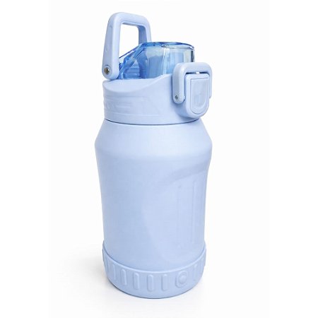 Garrafa Água Térmica em Aço Inoxidável Tomate 400ML Azul