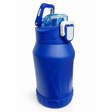 Garrafa Água Térmica em Aço Inoxidável Tomate 400ML Azul Escuro