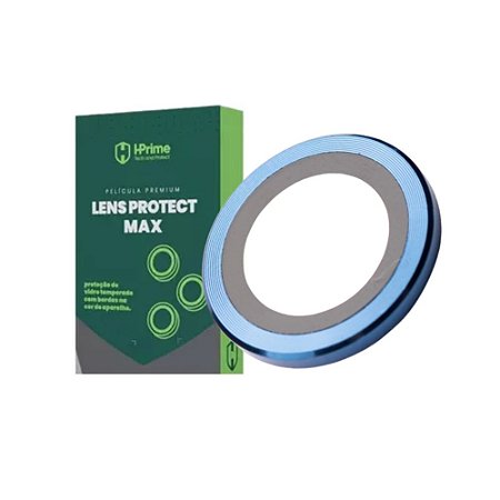 Película Hprime Câmera Lens Protect Max Iphone 17 Pro/Max Deep Blue