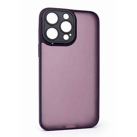 Capa Iphone 15 Pro Max Super Cristal Roxo