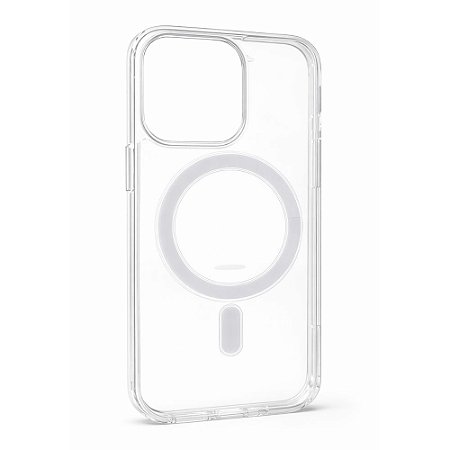 Capa Iphone 15 Pro  Magnética Transparente
