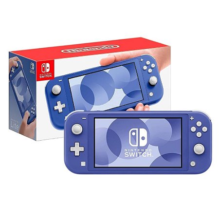 Vídeo Game Nintendo Switch Lite Azul