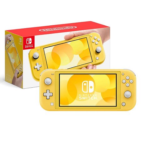 Vídeo Game Nintendo Switch Lite Amarelo