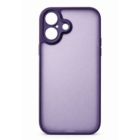 Capa Iphone 17  Super Cristal Roxo