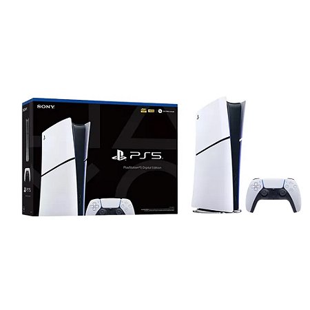 Vídeo Game Playstation 5 Slim Sony Mídia Digital 1TB